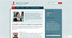 Desktop Screenshot of janetlevinger.com